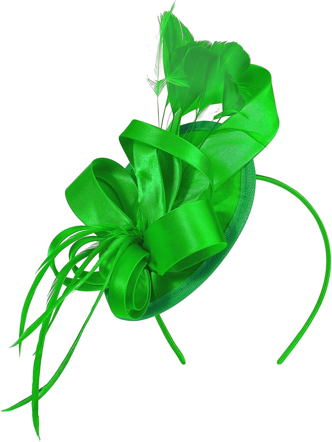 Zando Fascinators Hats for Women Tea Party Hat Ribbons Feathers Ken-Tucky Derby Hats for Women 2025 - Image 3