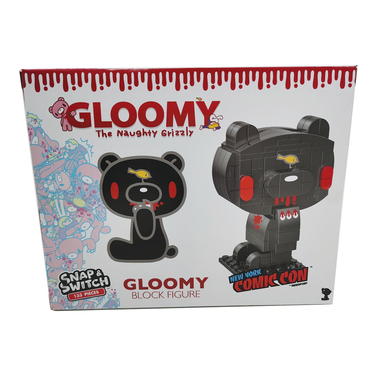 Amazon.com: Snap & Switch NYCC Exclusive All-Black Gloomy Bear