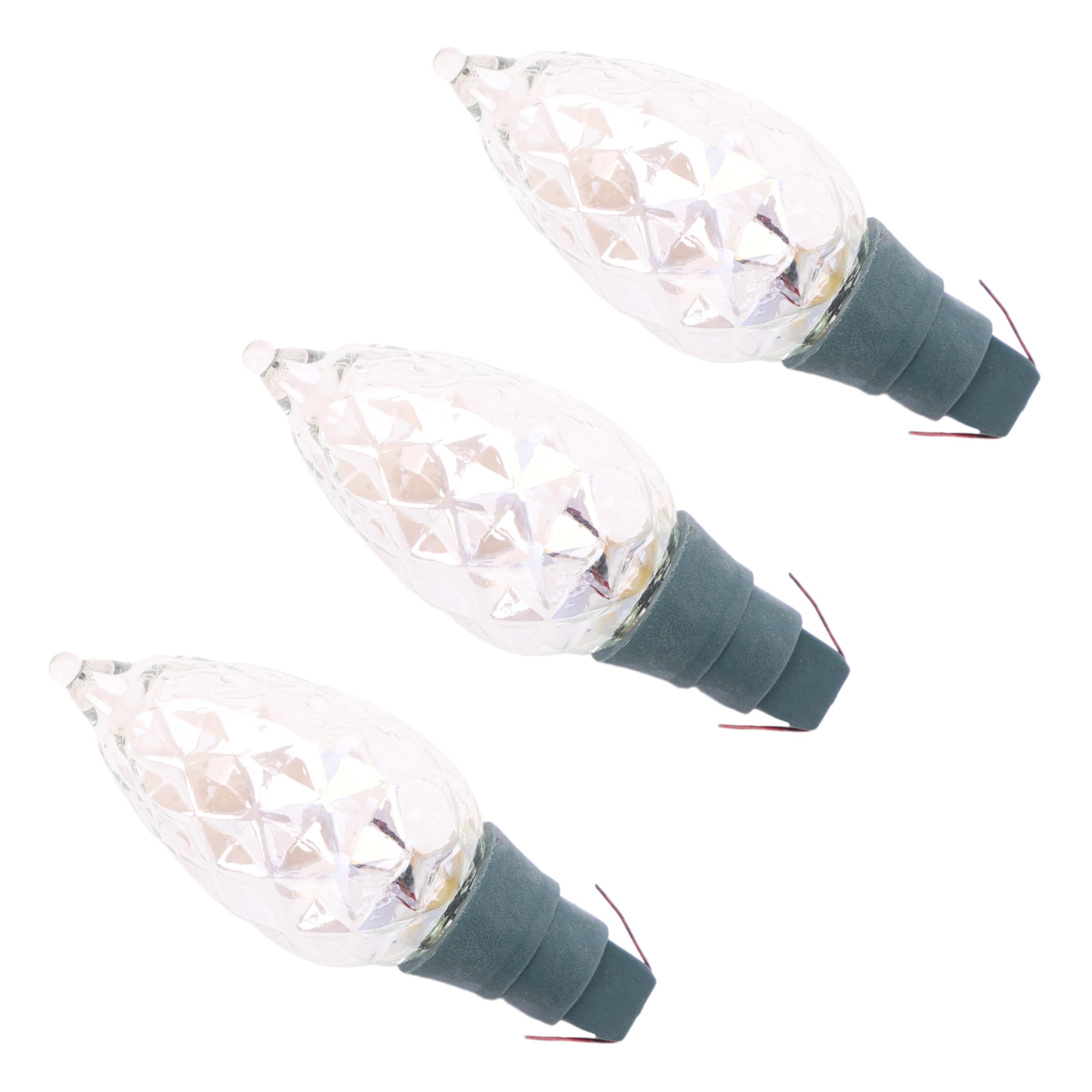 3 Push In Clear Spare Diamond Bulbs 2.4v 0.24w (SB233)