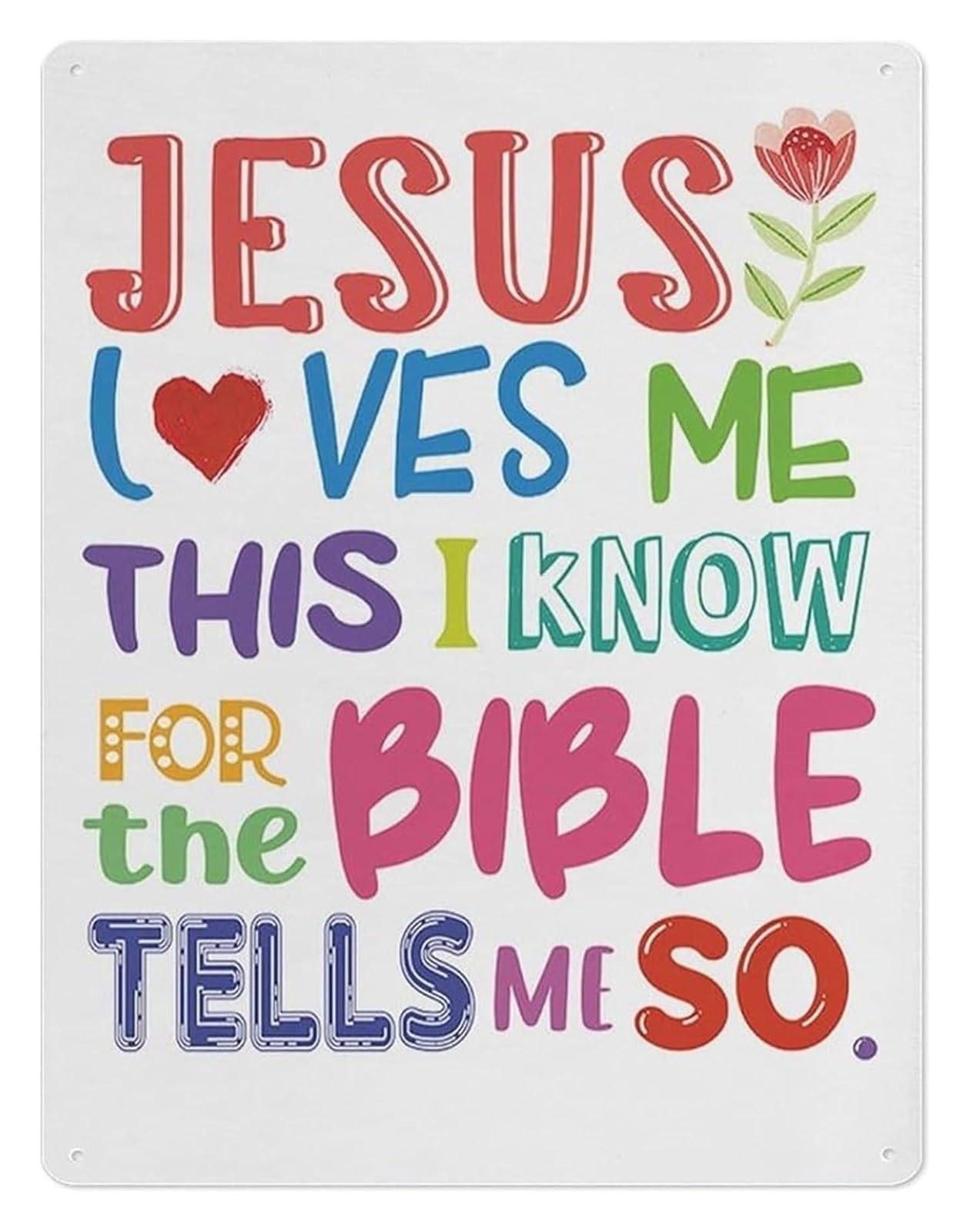 EKFBQBGW The Lord Is My Shepherd Metal Tin Sign Psalm 23 Wall-Art Rustic Decor for Cabin Lodge Prayer Room 8 X 12 in