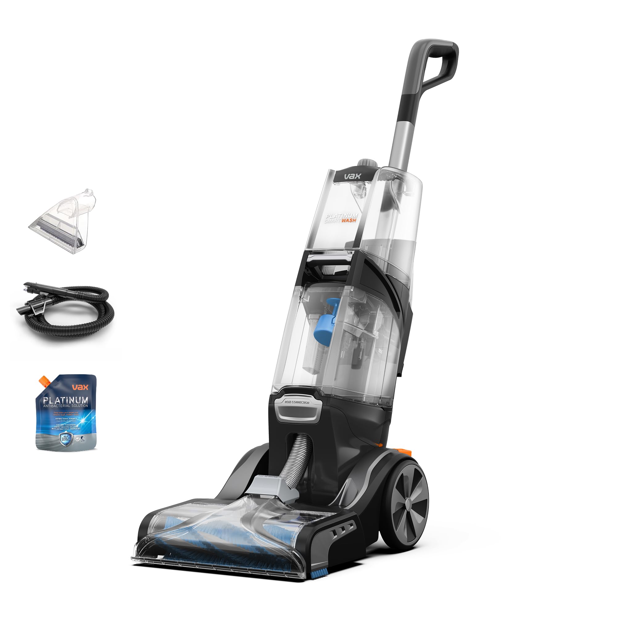 Vax Platinum SmartWash Classic Carpet Cleaner, Upholstery Cleaner Machine for Rugs, Furniture & Stairs, Fast-Drying, Deep Stain & Odour Remover (CDCW-SWXC)