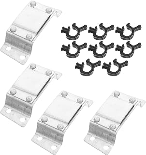 Hard Hat Headlamp Clips and Cable Clips Set Aluminum Alloy