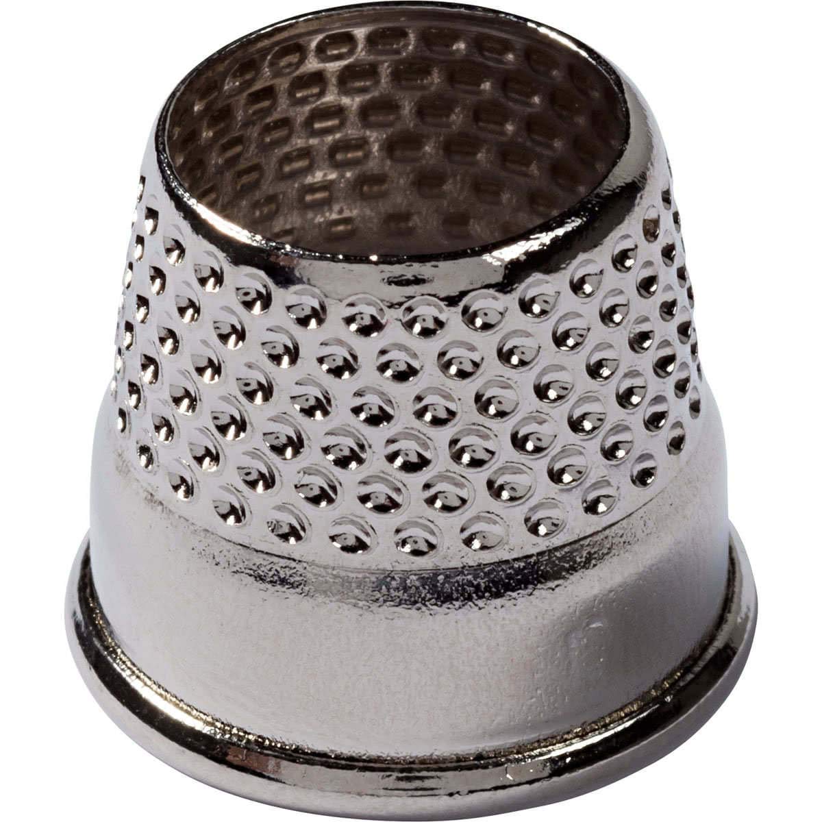 Prym Thimble, Acero aleado, Silver, 17 mm, silberfarbig