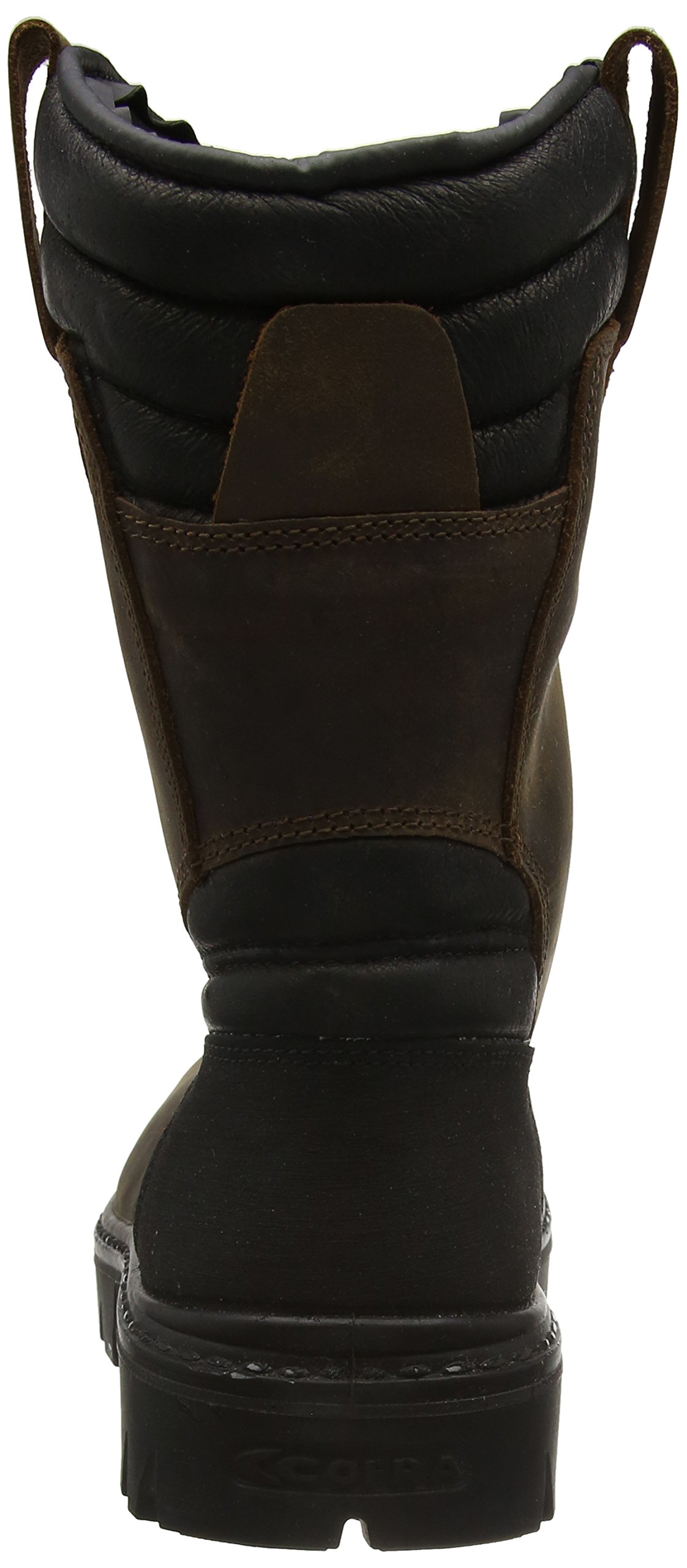 COFRA Baranof S3 - Botas de seguridad de piel marrón con puntera Thinsulate para trabajo