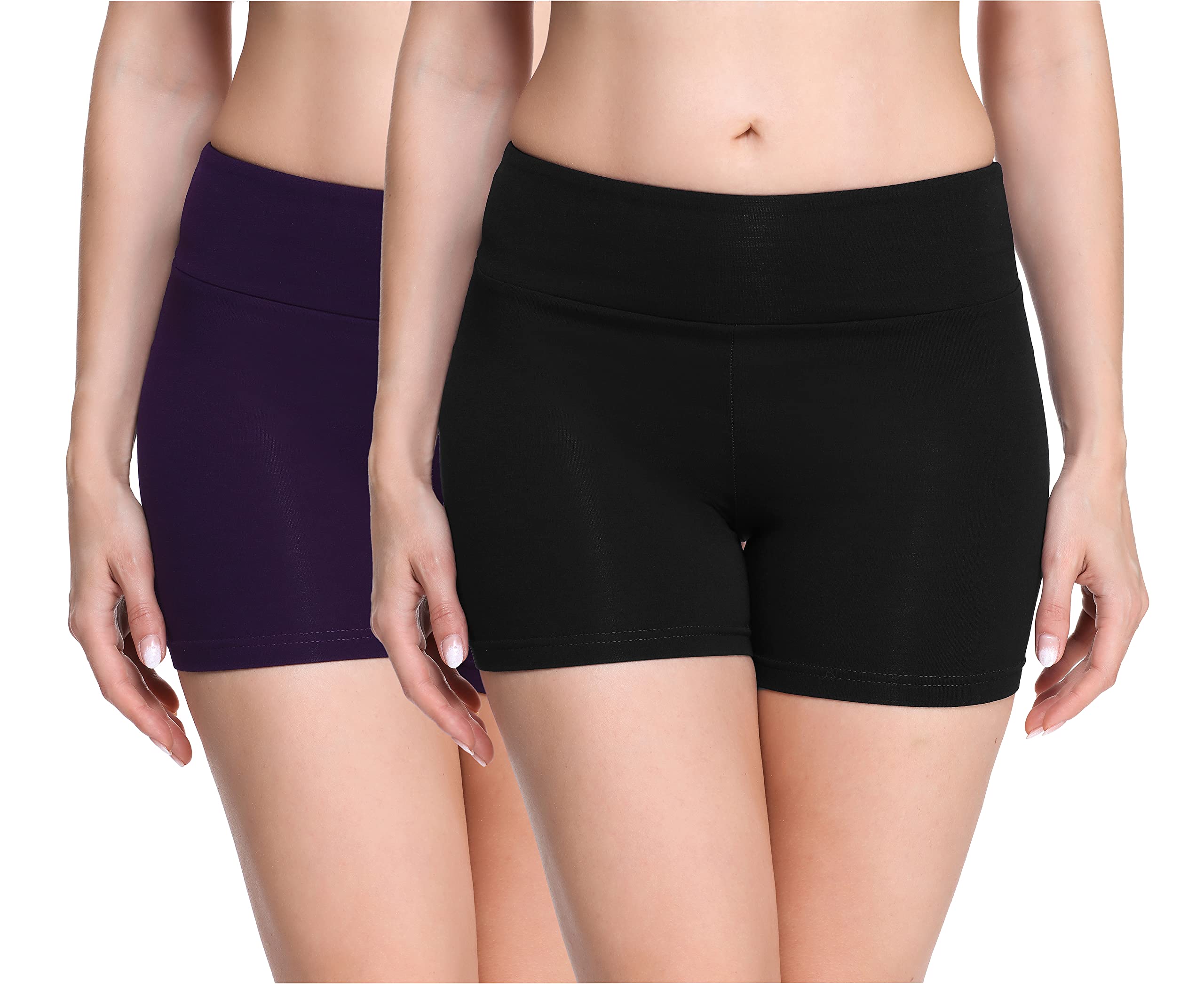 Merry Style Damen Shorts Radlerhose Unterhose Hotpants Kurze Hose Boxershorts aus Viskose MS10-284