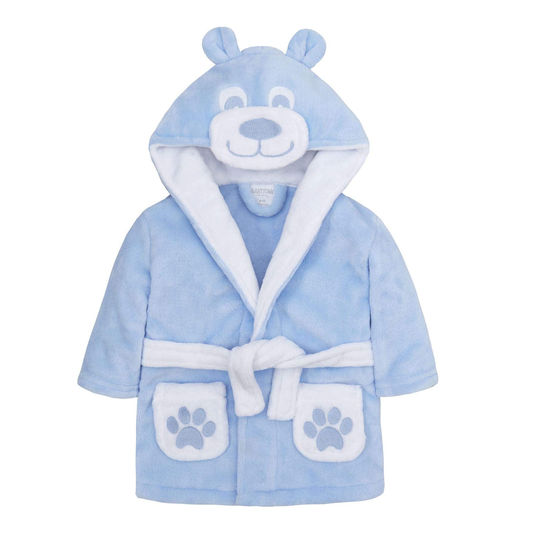 Undercover Babys/Kleinkinder Infant Kid Soft Fleece Kapuzenmantel Bademantel
