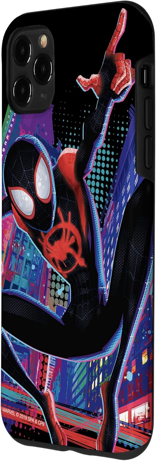 Marvel Spider-Man Into The Spider-Verse Miles Morales City Case for iPhone 11 Pro Max