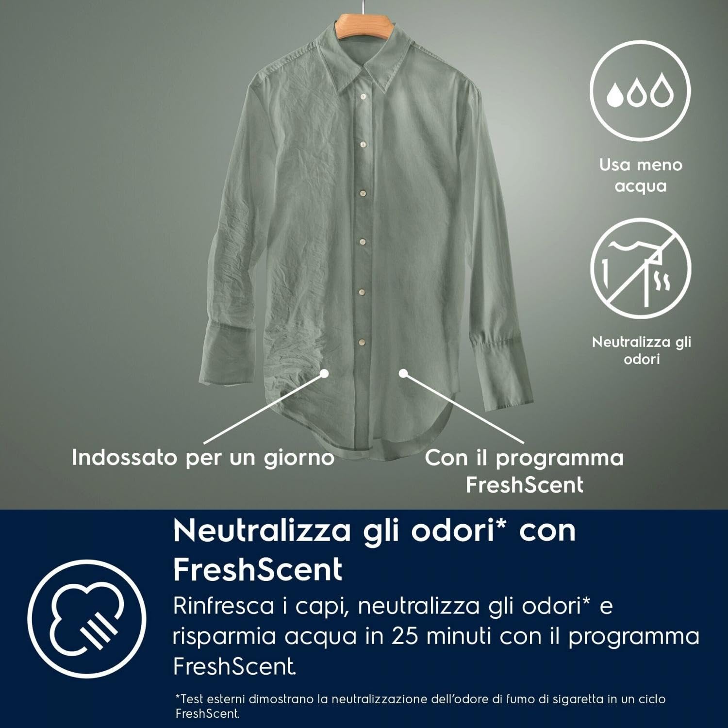 EW7F7BBI - Lavatrice 7 Kg Installazione da Incasso 1351 Giri Vapore Classe Energetica B