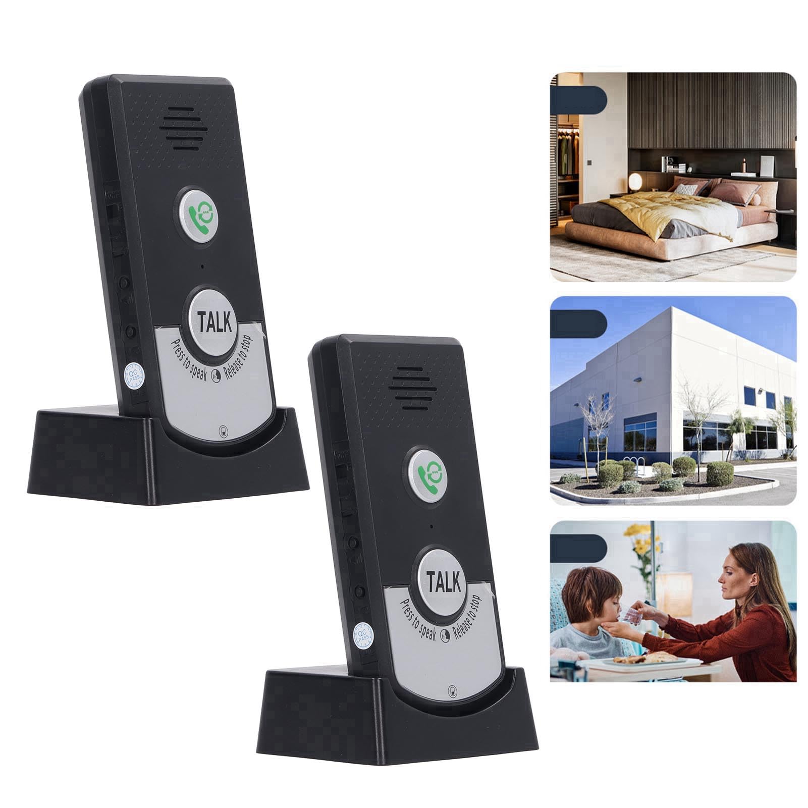 Wireless Intercom Doorbells Long Range Transmission Wireless