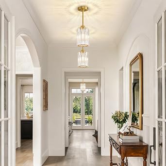 MQMQA Island Pendant Lights Kitchen Island 3 Pack Hanging Light Fixture