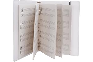 Blank Sheet Music: Treble Clef, Bass Clef, and Empty Template