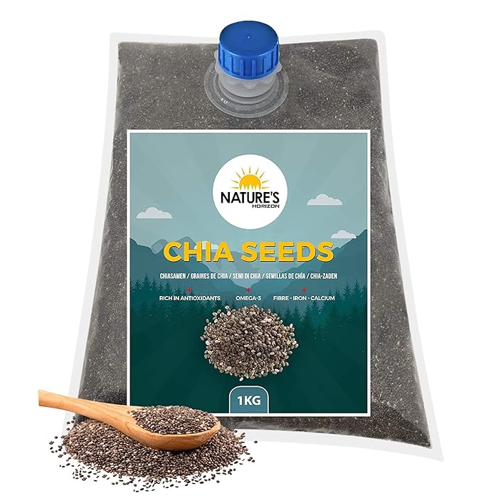 Buy Chia Seeds (1kg) by Nature's Horizon® Vegan Vegetarian