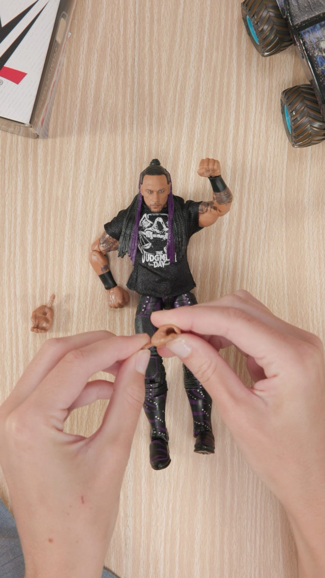 WWE figurine articulée de catch Jeff Hardy, en tenue de combat, jou