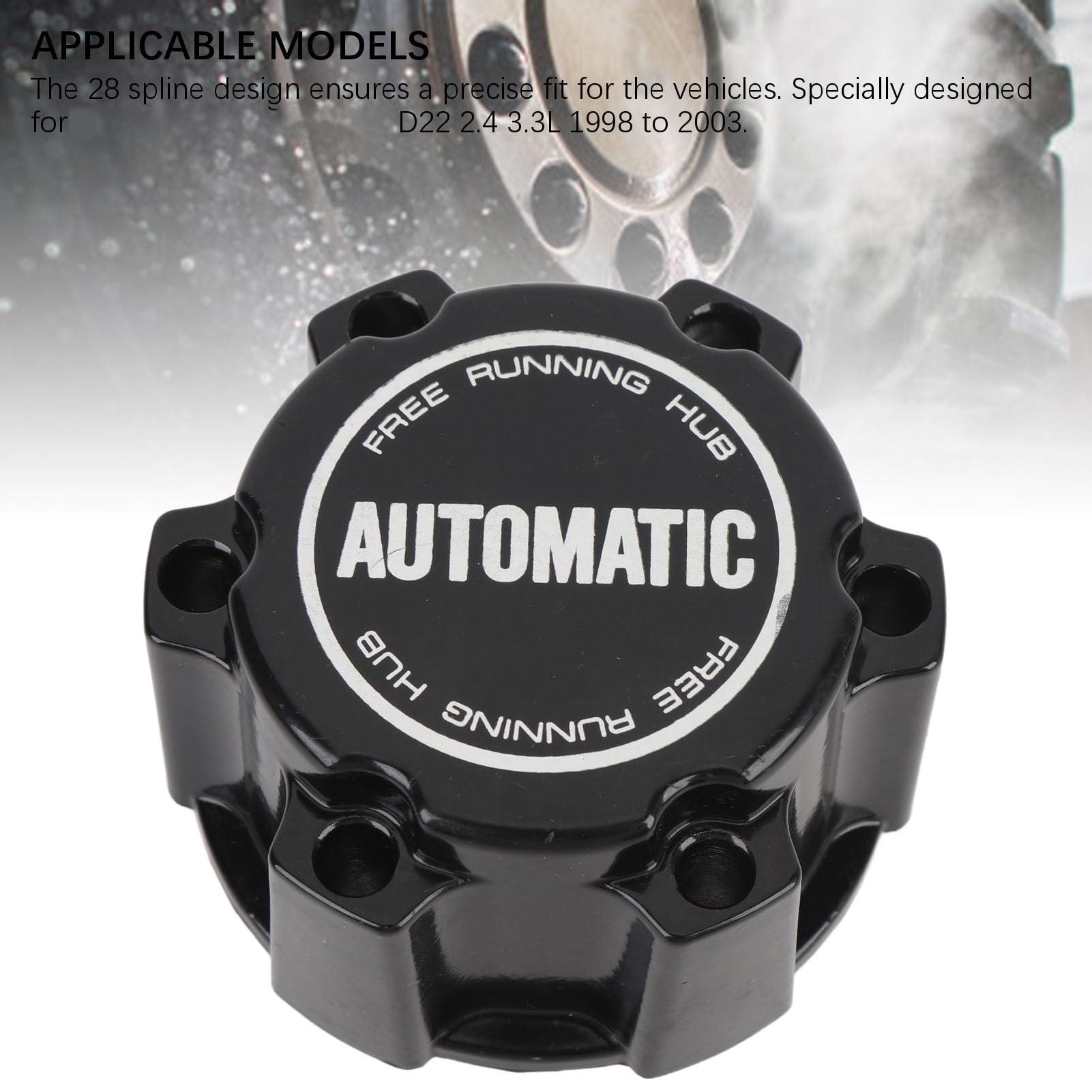 Blocco del della Ruota in Esecuzione 402601S700 28 SPLINE Sostituzione di Ammortizzatori in Metallo Ad Alta Durezza per la Frontiera X-Terra D22 2.4 3.3L HL B018 1