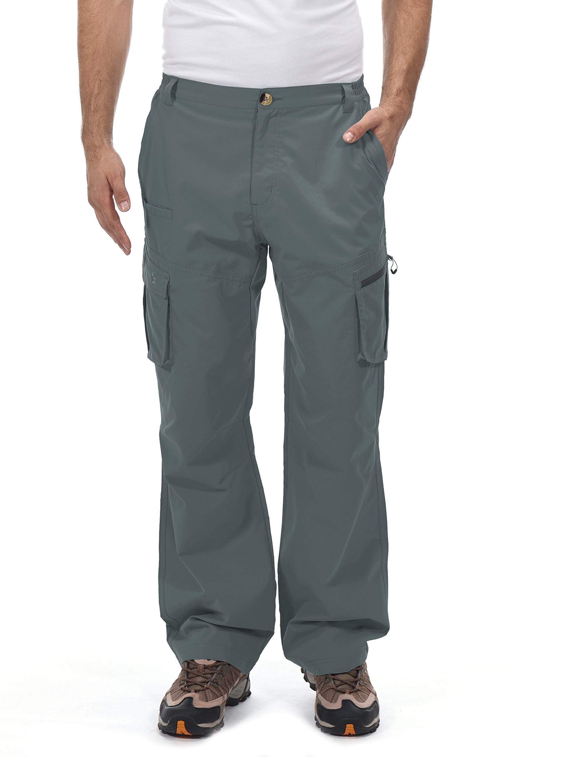 Little Donkey Andy Men's Quick Dry UPF 50+ Cargo Pants, Stretch Lightweight Outdoor Hiking Pants