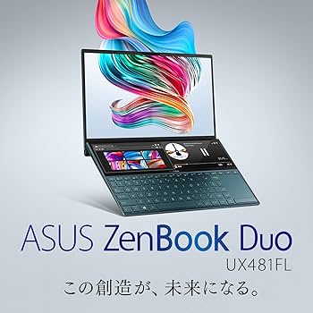 ZenBook Duo UX481FL-HJ122T i7 メモリ16GB ASUS ZenBook Duo UX481FL UX481FL-HJ122T 価格比較 - 価格.com