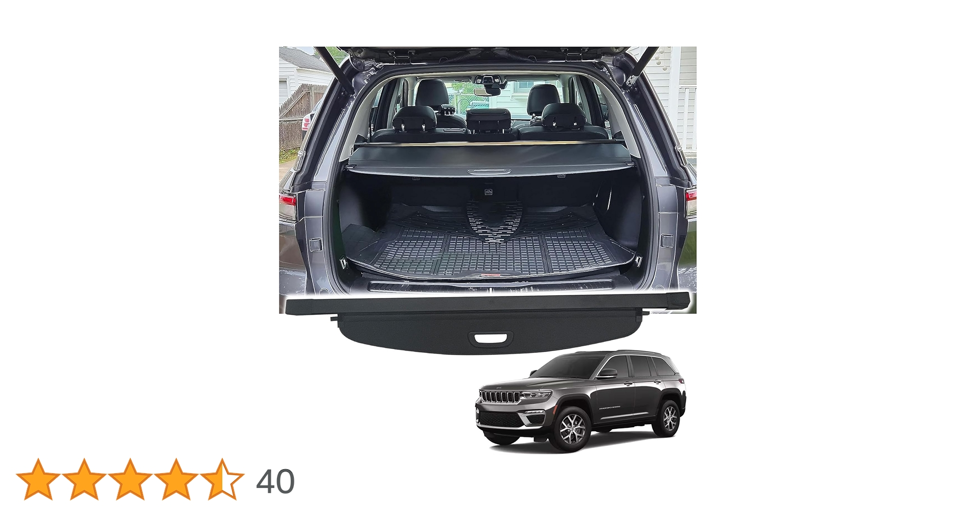 Amazon.co.jp: Vesul 格納式カーゴカバー Jeep Grand Cherokee