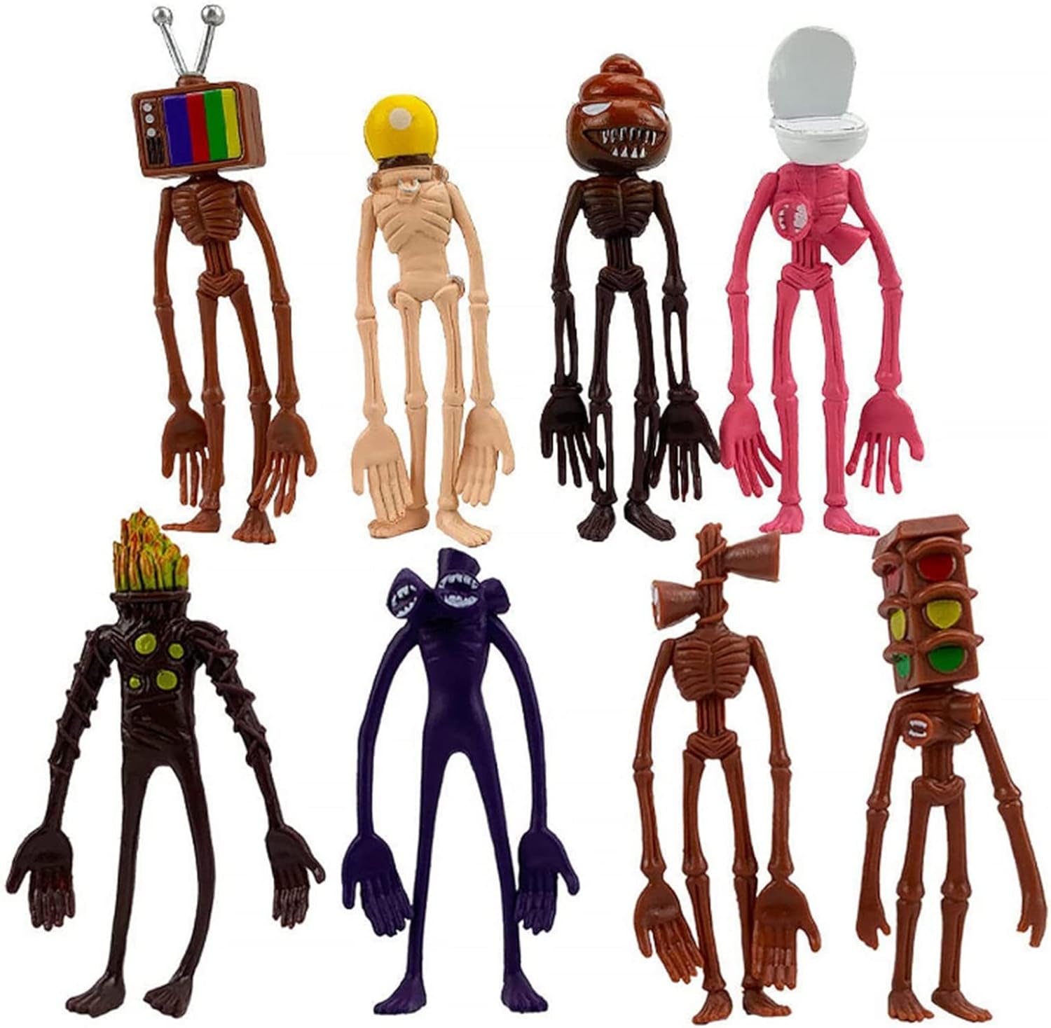 Set of Shy Guy Action Figure Cake Decorations for Kuwait Ubuy