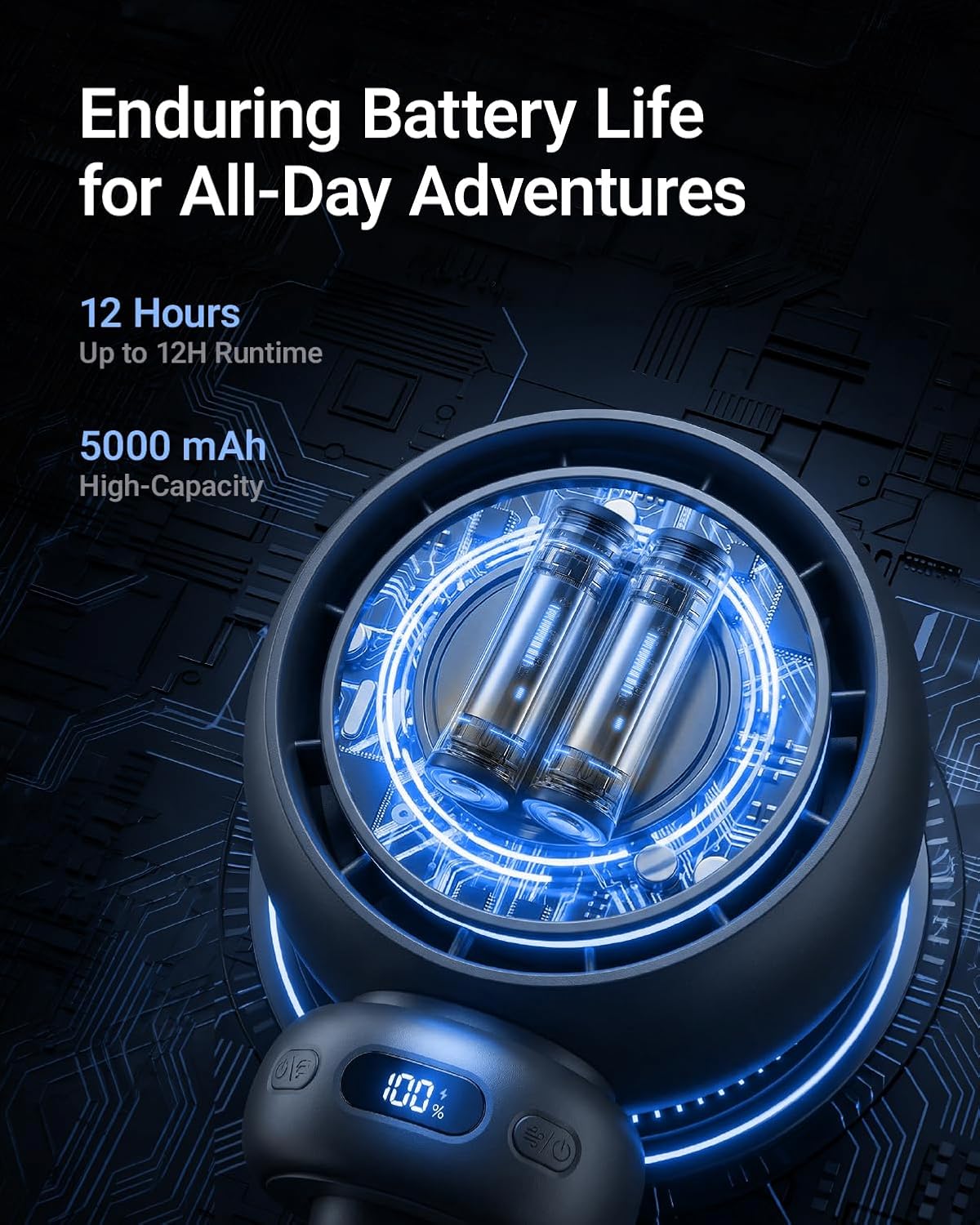 Wagon Stroller for Kids with Mini Portable Stroller Fan for Car Seat, Crib - Bundle