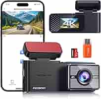 Volam 4K Dashcam Mit WiFi & Nachtsicht - 170° Weitwinkel & Parküberwachung