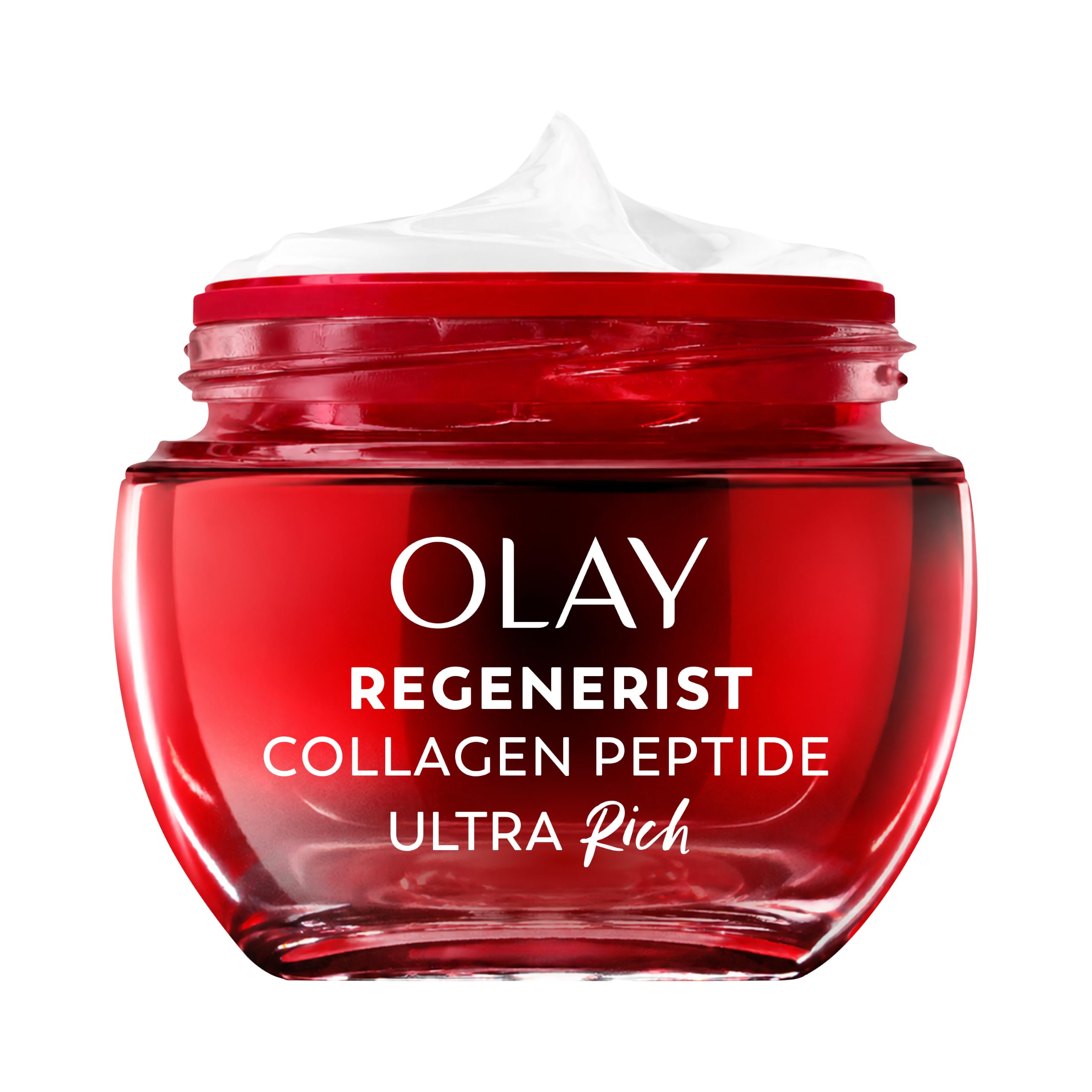 Olay Regenerist Ultra Rich Day Face Cream, 50ml | Firming & Anti-Wrinkle, With Niacinamide, Peptides & Shea Butter, Non-Greasy, 24H Hydration