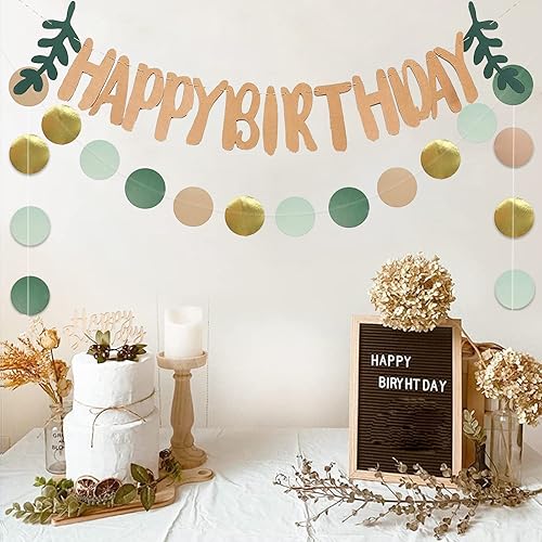 Vista 35 de Zwiebeco Decoración de fiesta de feliz cumpleaños, banderín, guirnalda de banderines, kit de abanico de papel para niños, Capitán América