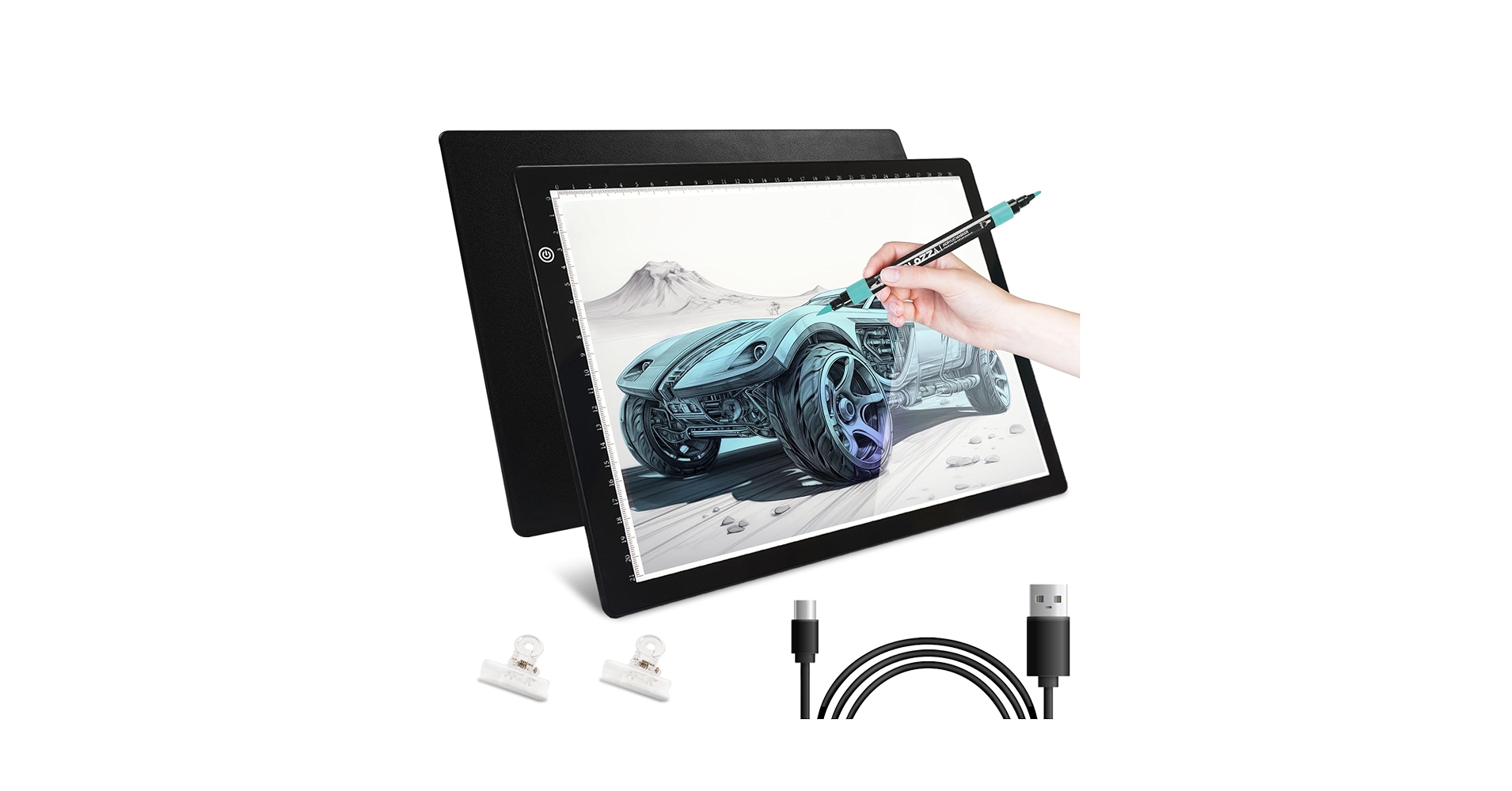 ୨୧ハート ペンライト シート オーダー.ಇ/ᐠˬ ͜ ˬ ᐟ\∫.₊̣ zl Amazon.com: A4 LED Light Pad Tracing, Light Board for