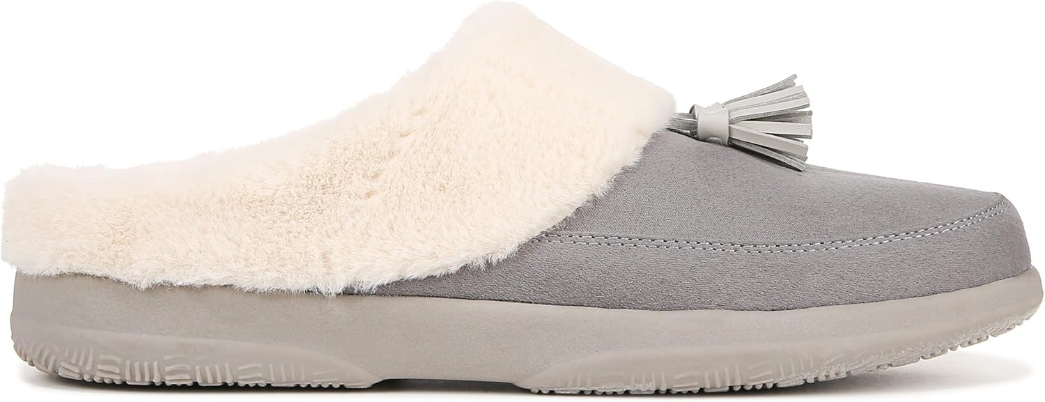 Vionic Cedar Perrin Women's Slip-On Cozy Slipper- Supporting Ladies Indoor/Outdoor Slippers that Include VIO MOTION Technology Orthotic Insole With Built-in Arch Support, Helps Heel Pain, Medium Fit - Image 6