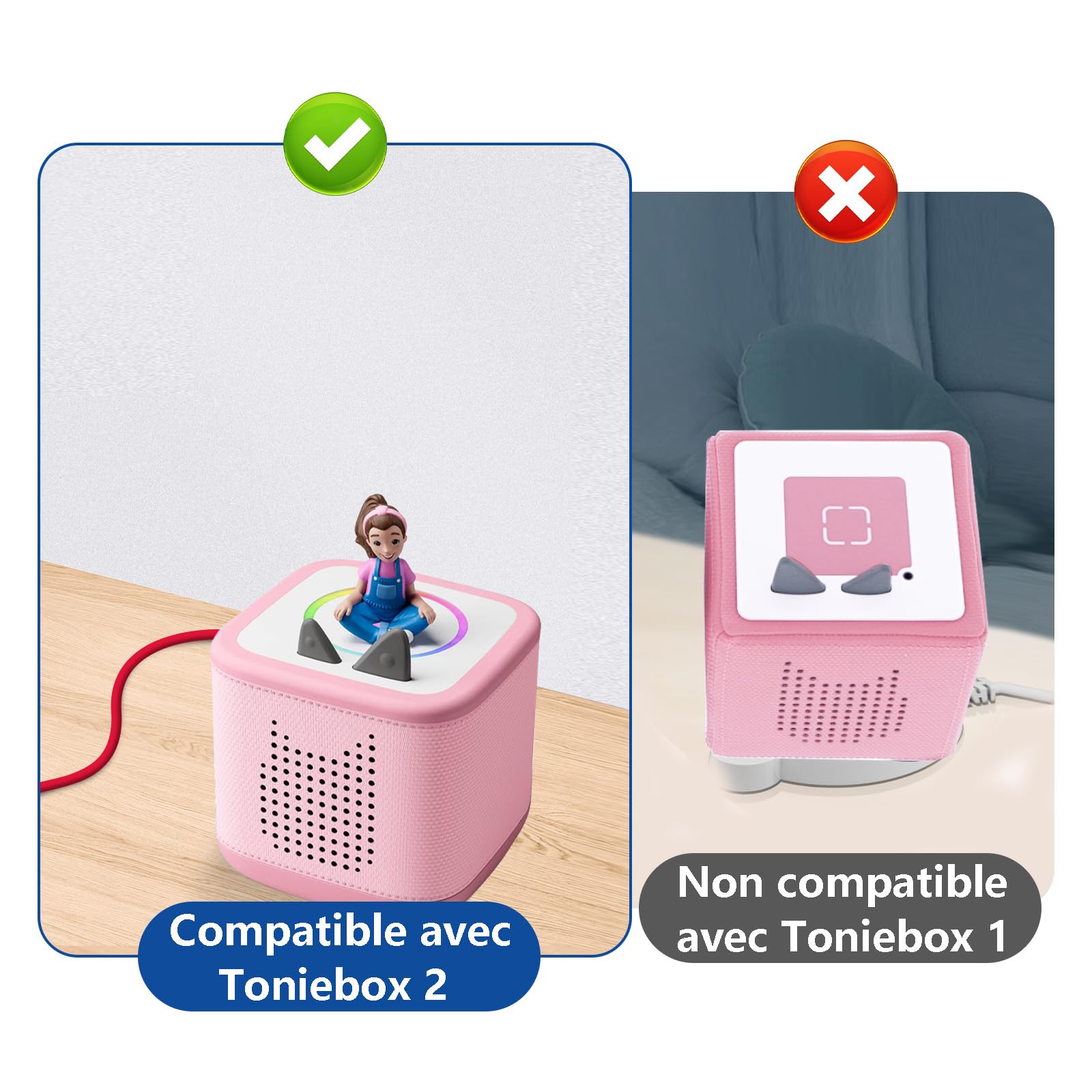 1,2M Original-Ersatzkabel. Kompatibel mit Toniebox 2 Ladekabel Tonys Neue Kinderlautsprecher.