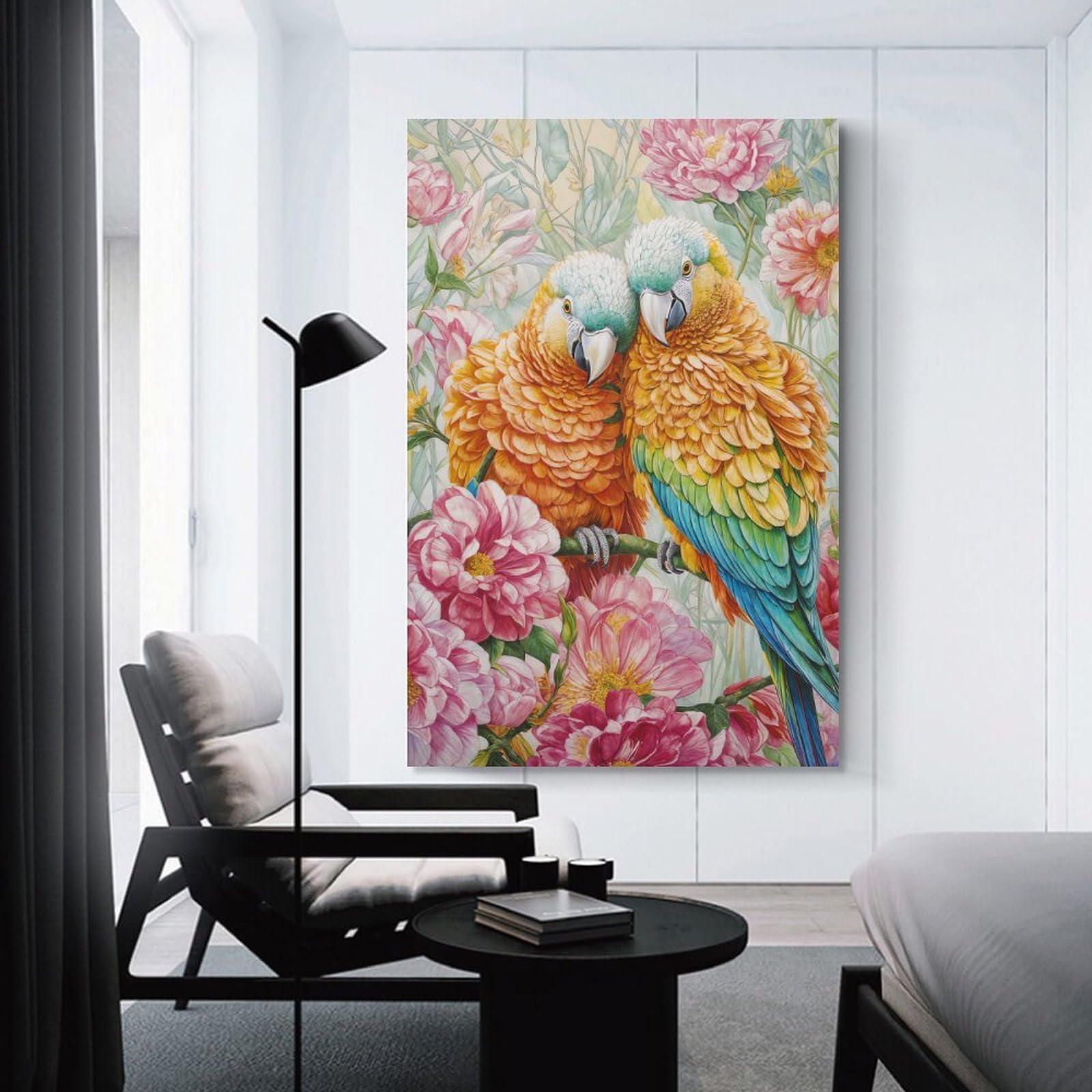 Junmoney Unframe-Style-12 Decorative Wall Artwork Paradise Harmony, 16X24inch(40X60cm), For Contemporary Homes, Apartments Or Offices, An Easy Choice For New Home Styling