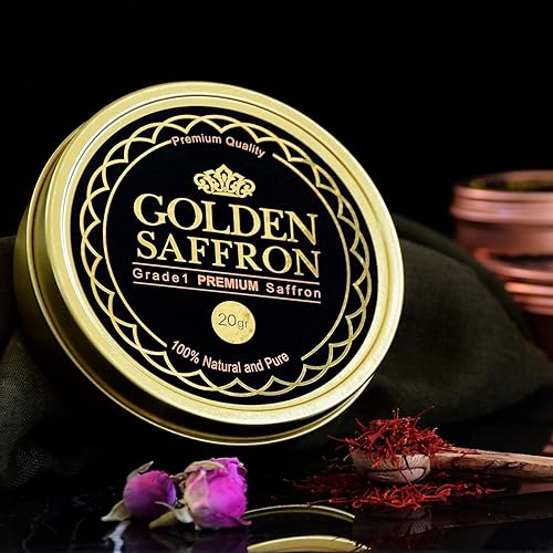 Miniatura 41 de Azafrán dorado, azafrán de alta calidad y calidad superior, todo azafrán rojo, grado A +, azafrán de grado más alto