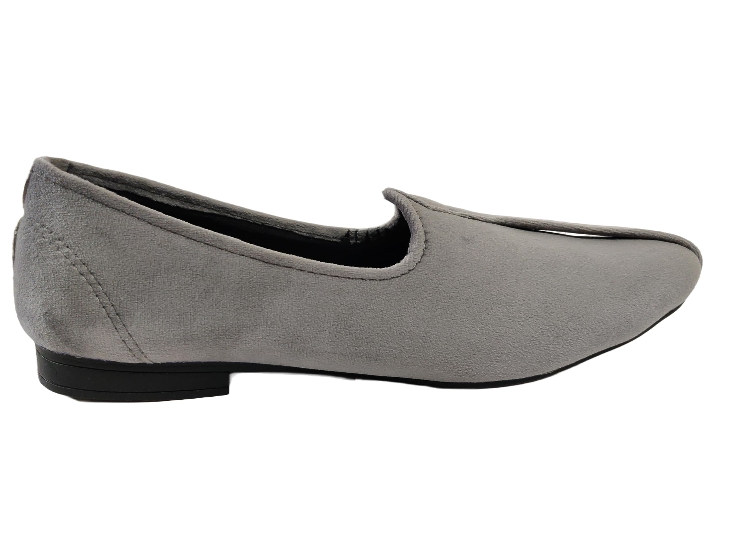 VELOUR INDIA Grey Mojari Jutti Shoes Men (10) 3