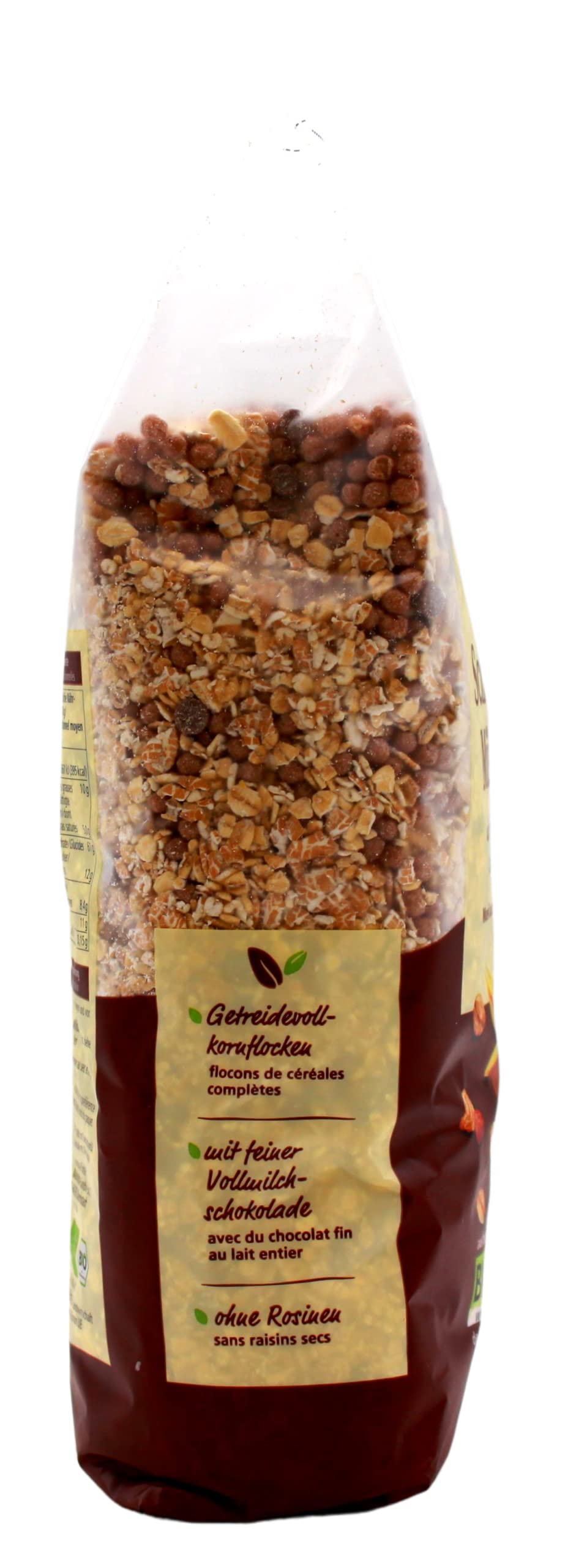 Alnatura Bio Schoko Müsli mit Vollmilchschokolade, 8er Pack (8 x 750g)