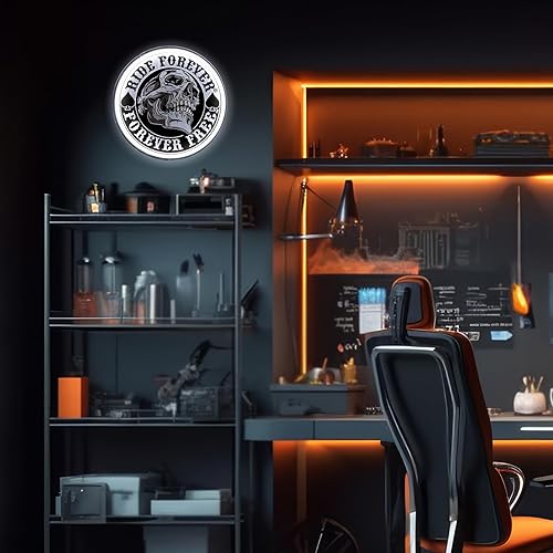 Miniatura 5 de Wikineon Letrero de neón LED para decoración de pared, letreros de neón para bar, fiesta, garaje, dormitorio, sala de juegos, arte de pared de neón