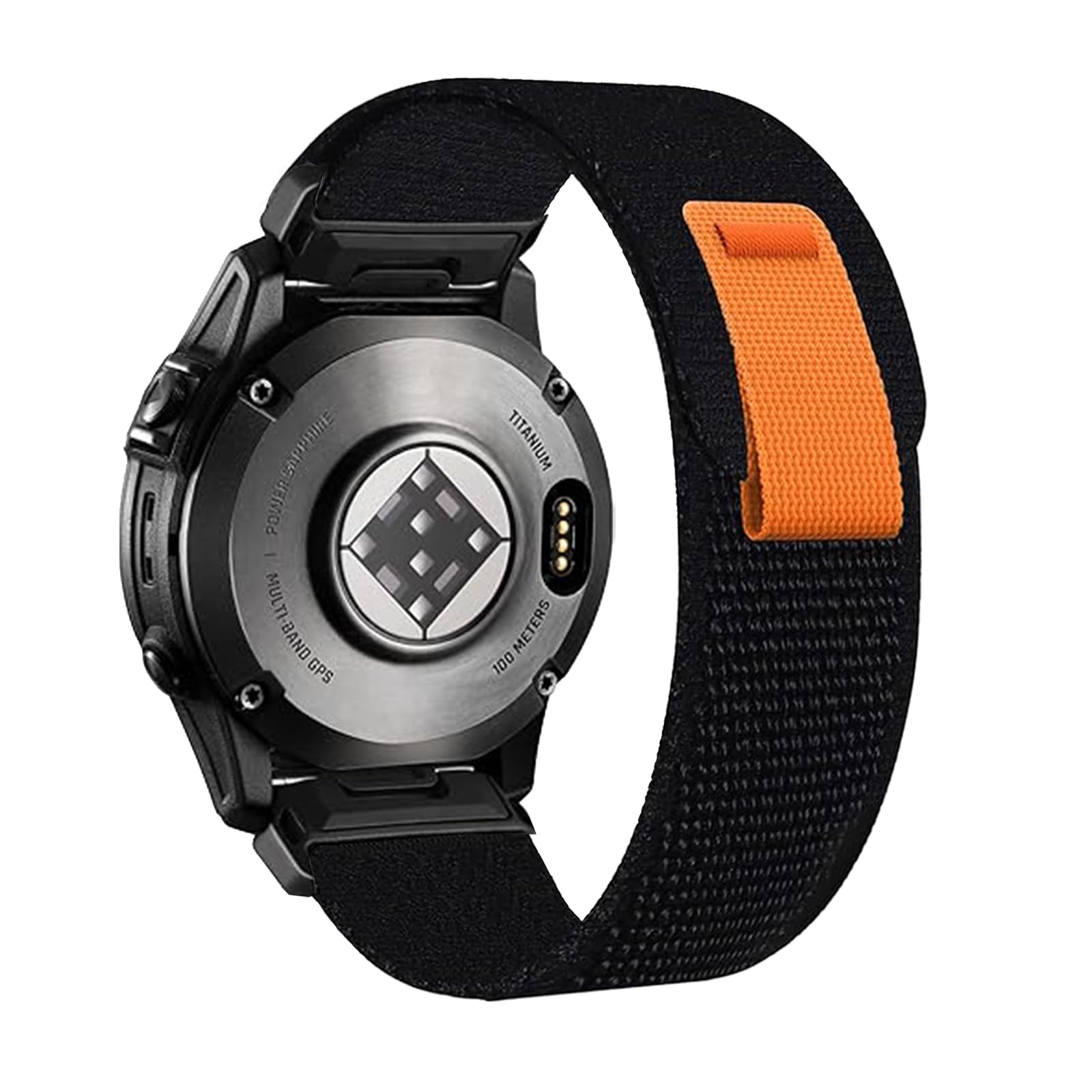 EKINGEEK 20mm Quickfit Watch Strap for Garmin Fenix 6s, Fenix 7s, Fenix 8 43mm, Fenix 5s, Epix Pro Gen 2 42mm, Approach S70 42mm – Soft Nylon Hook & Loop Replacement Strap — image 1