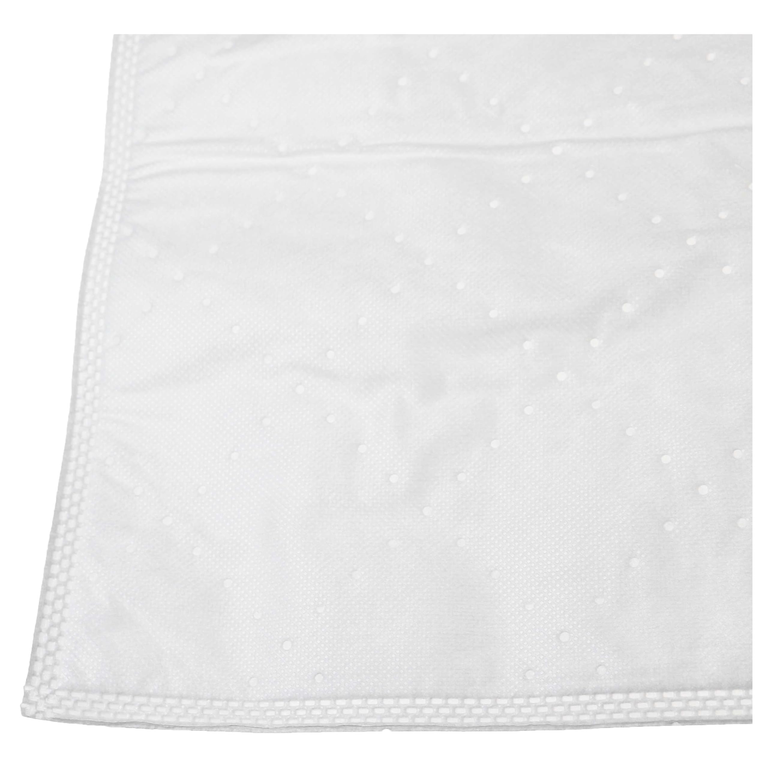 vhbw 10x Staubbeutel kompatibel mit Nilfisk Alto Attix 761-2M XC, Attix 791-21 EC, Attix 9 Staubsauger - 88,2cm x 62cm Weiß