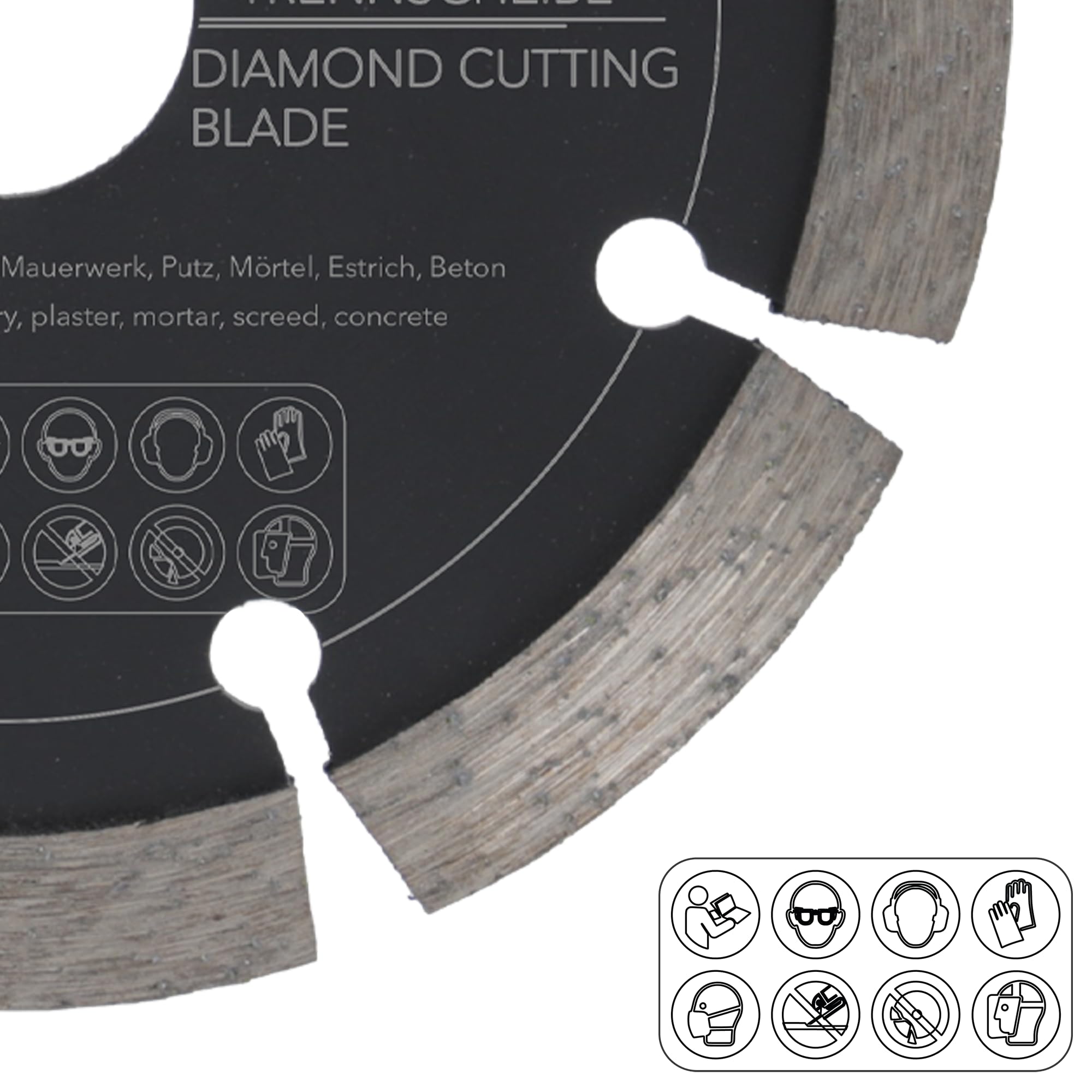 PRODIAMANT Fresa per giunti ø 115 mm larghezza 10mm per malta cemento muratura e intonaco segmento diamantato 10mm qualità professionale