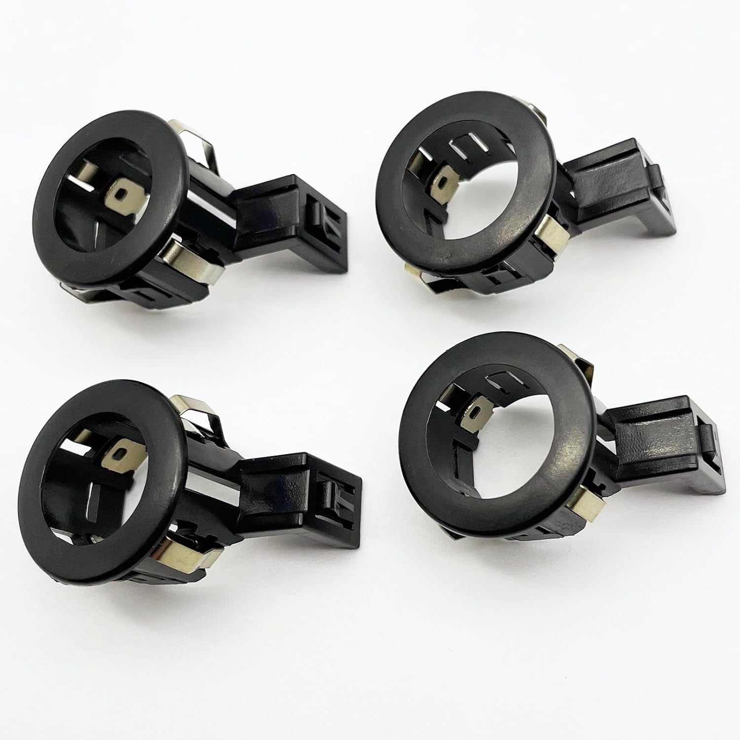 4Pcs PDC Black Parking Sensor Retainer 89348-33100 89348-33080 89348-34020 for Toya-ta Lexus RX350 RX450h 2013-2014