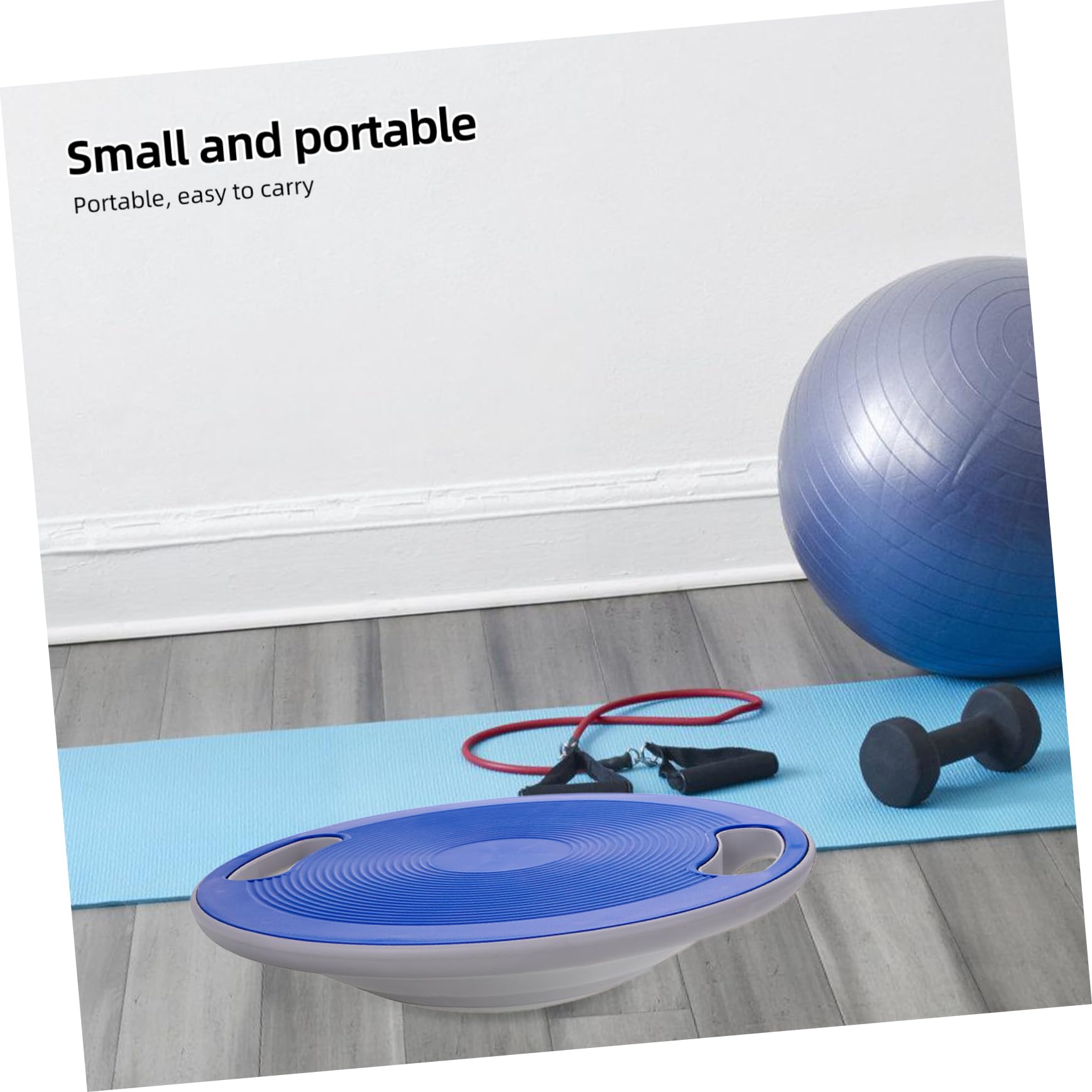 Pedana Girevole Fitness Balance Board per Adulti, Abs Resistente, Design Compatto per Allenamento di Stabilità e Controllo a Casa e Yoga