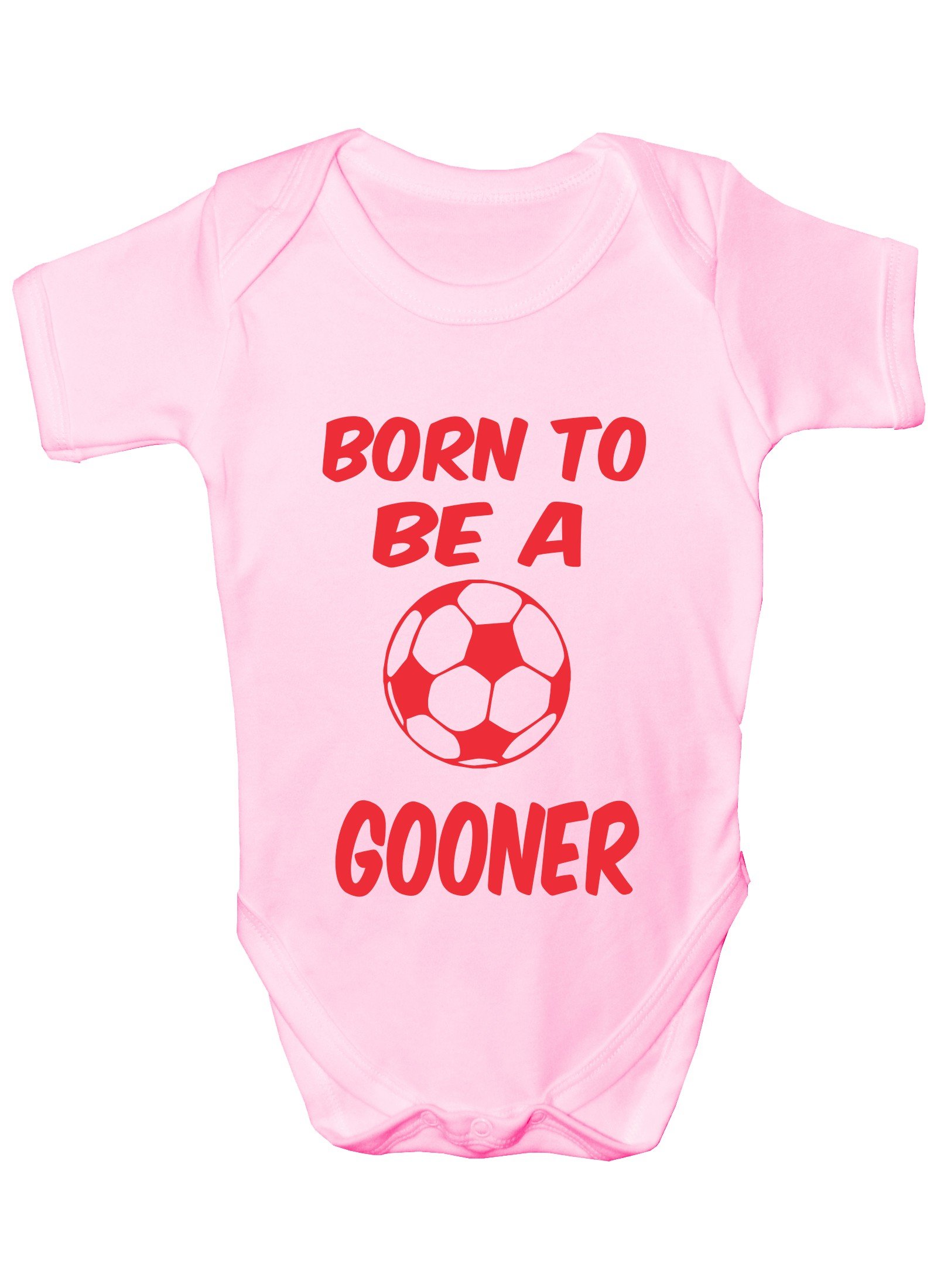 Arsenal Baby Girl Football Kits Print4UBorn To Be A Gooner/Arsenal