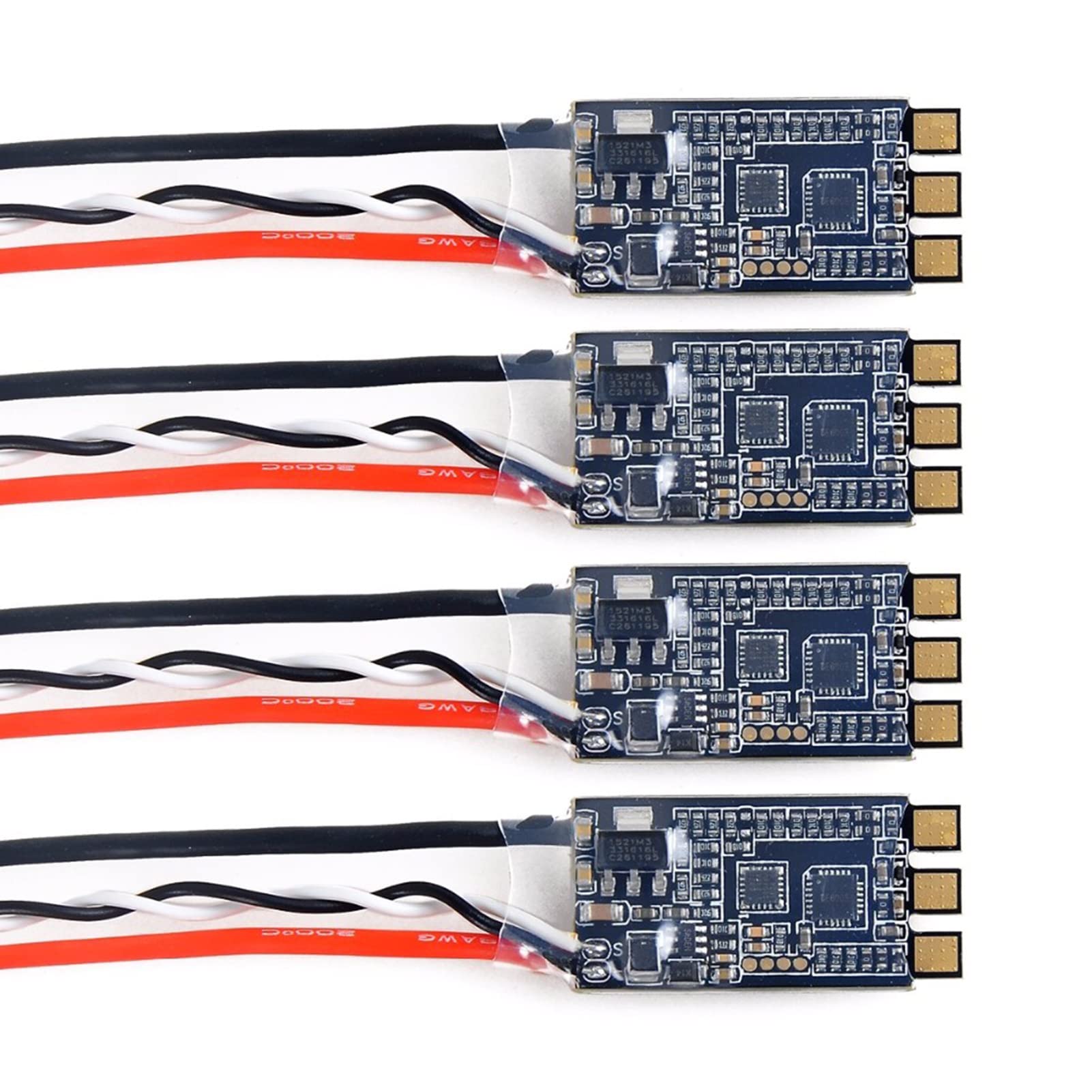 Multishot Oneshot42 OneShot125 30A ESC do FPV Multicopter i Quadcopter, 4 sztuki ESC z prądem pękającym 35 A do 10S, dla profesorów uniwersyteckich i studentów