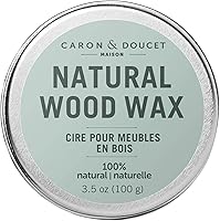 Vista 1 de Caron & Doucet - Acondicionador de madera natural con acabado de cera vegana - Acondicionador de madera 100% a base de plantas y acabado de cera