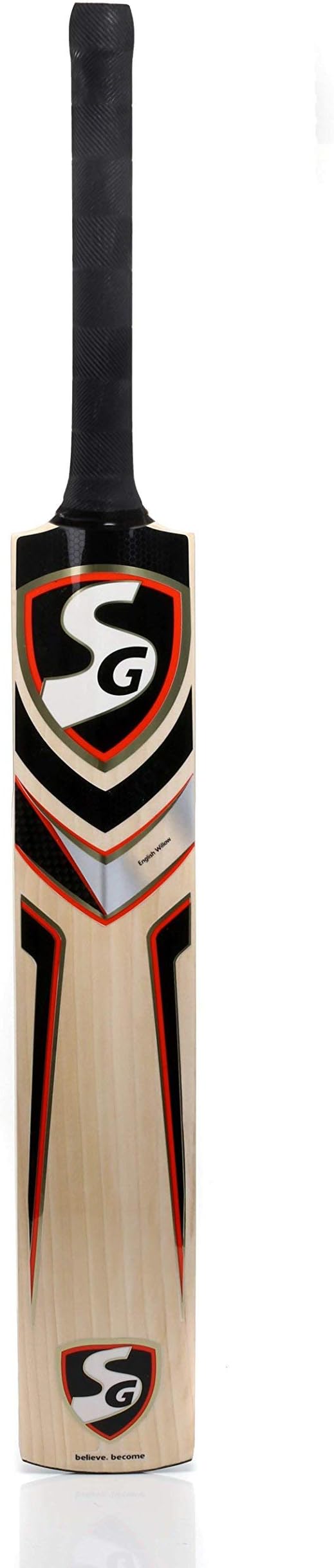 Cobra Gold Kashmir Willow Cricket Bat ( Size: Short Handle,Leather Ball )