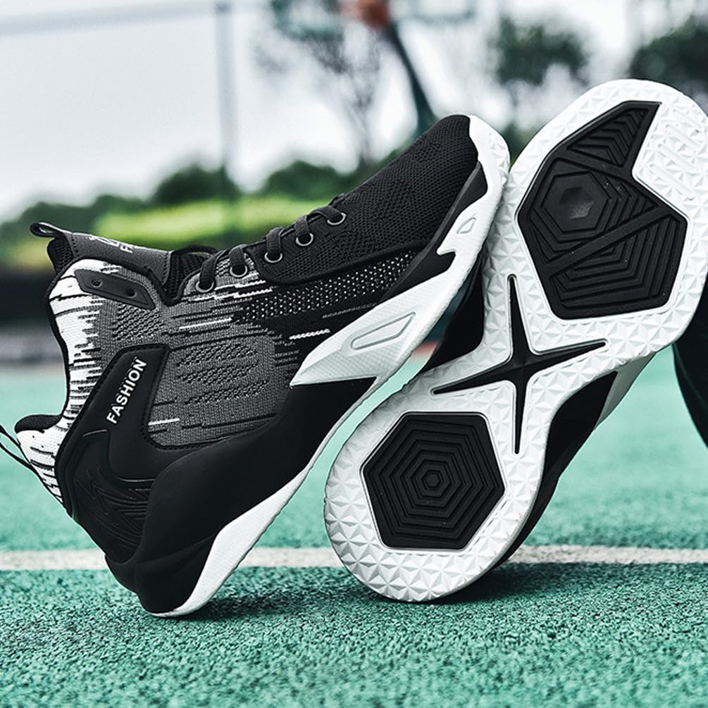 Zapatillas de Baloncesto para Hombre Zapatos de Baloncesto Aire Libre Antideslizantes Calzado de Baloncesto Hombre Masculino Deportivas Calzado