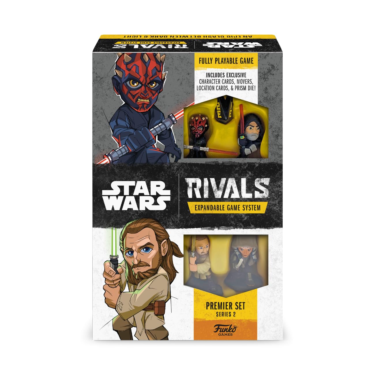 Amazon.com: Funko Games Star Wars Rivals S2 Premier Set | Battle