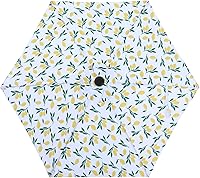 Vista 8 de MASTERCANOPY - Sombrilla de patio de 9 pies, toldo de repuesto para 8 varillas - Sólo la cubierta color turquesa