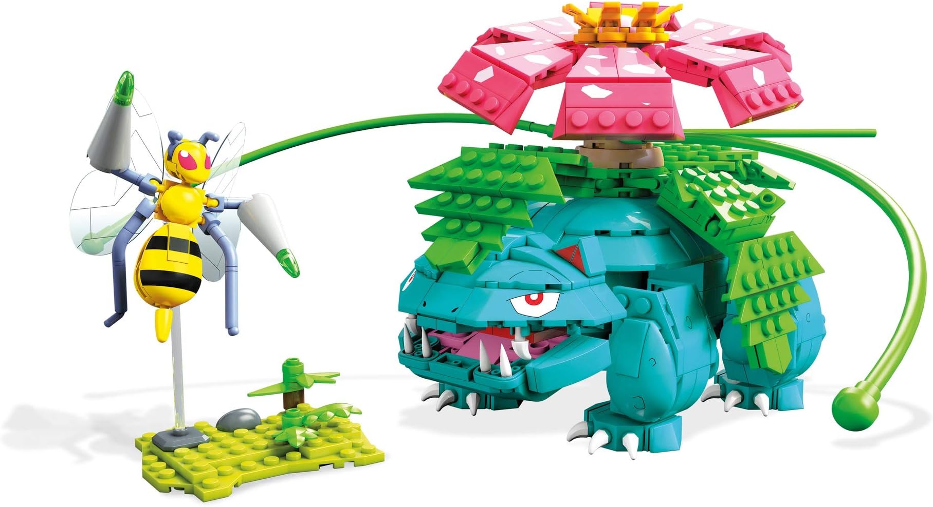 Mega Construx Pokemon Venesaur Vs. Beedrill Duel - Amazon Exclusive