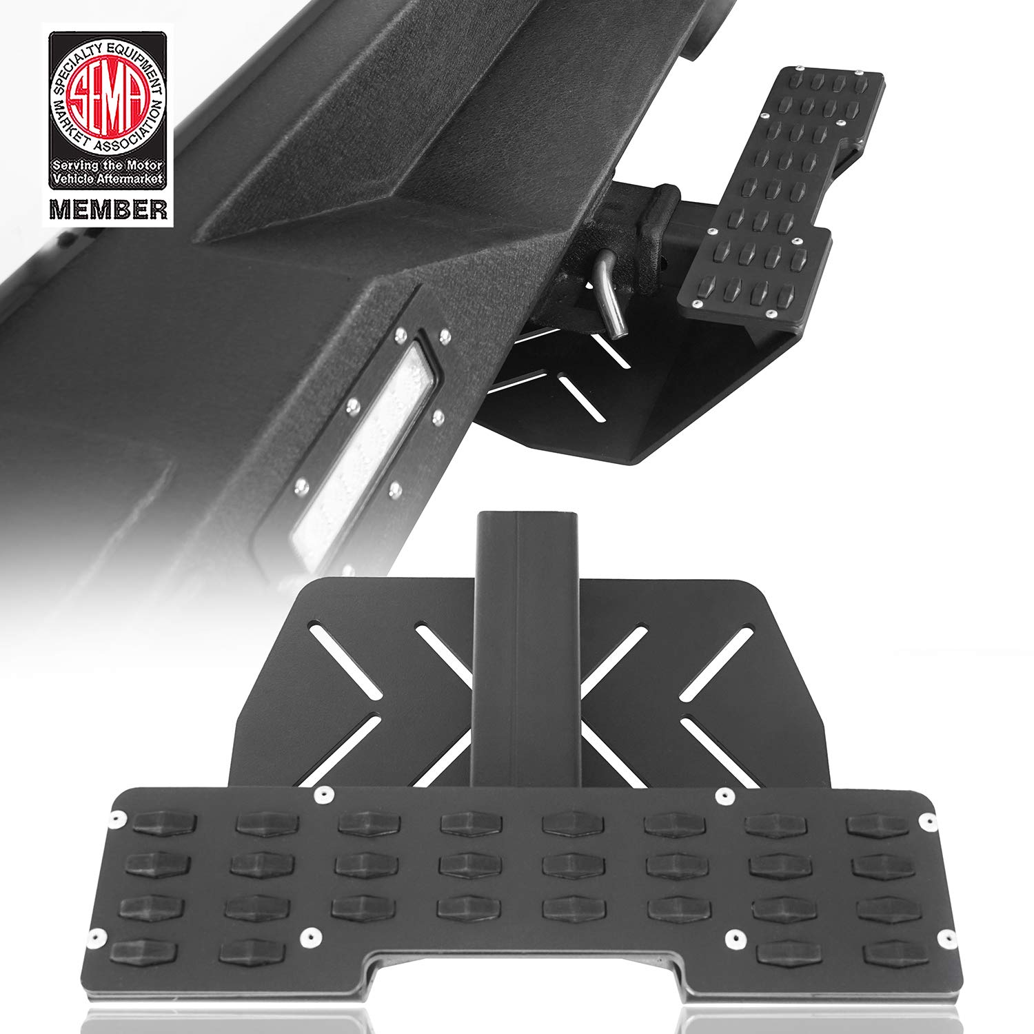Buy Hooke Road Universal Hitch Step Skid Plate Back Compatible with
