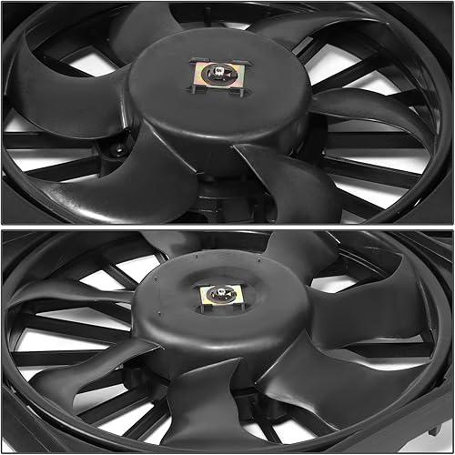 Miniatura 2 de DNA MOTORING Conjunto de ventilador de refrigeración de radiador de estilo de fábrica compatible con 06-13 Impala /14-16 Impala Limited / 08-09