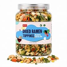 Besway Chinese Dried Ramen Toppings 16 oz Seafood and Vegetable Mix
